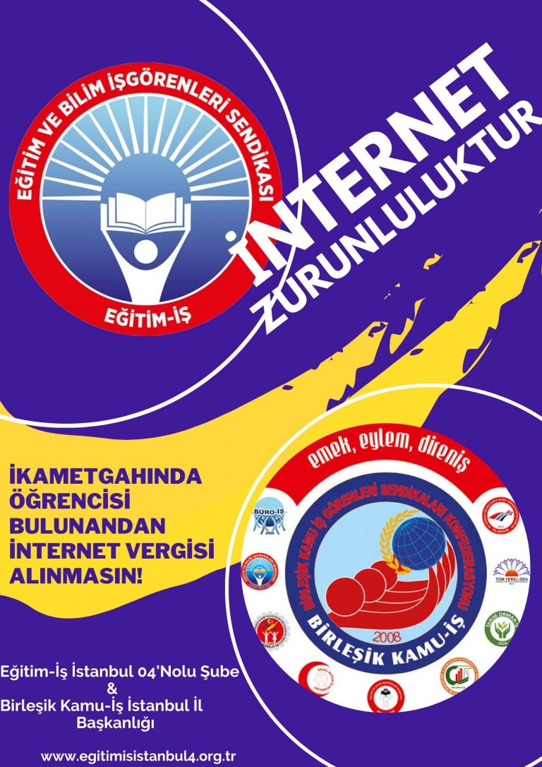 İkametgahında Öğrenci Olandan İnternet Vergisi Alınmasın!